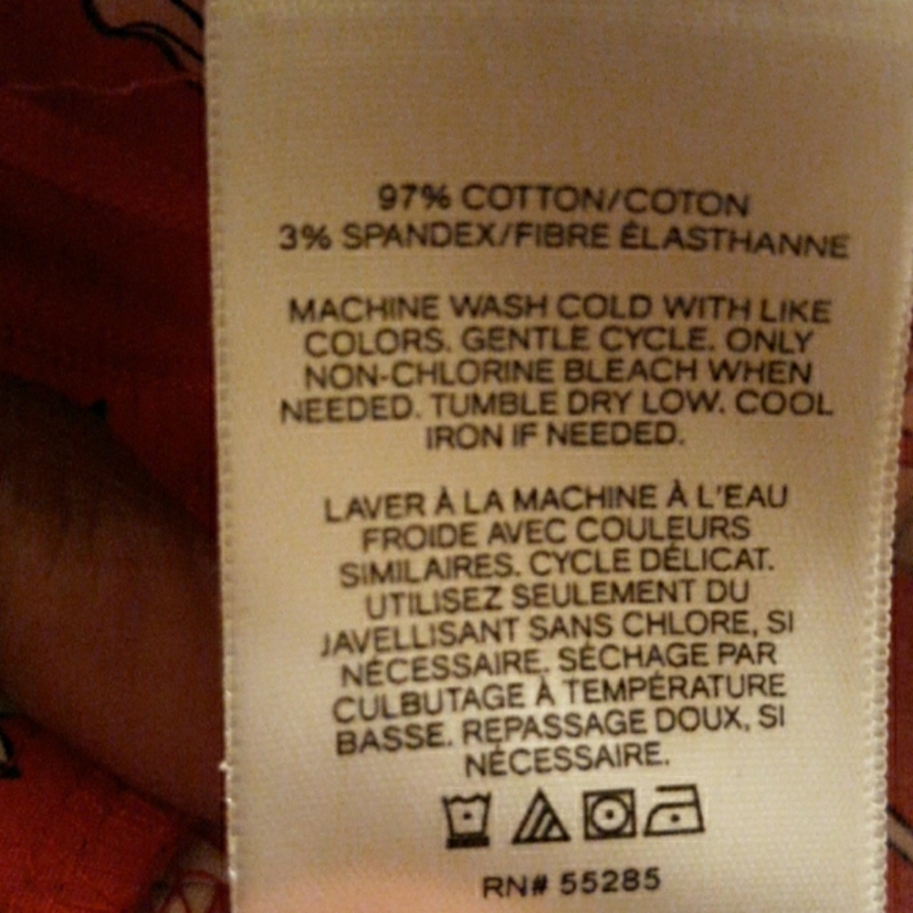 Express Women's Large Red Floral Crop Halter Top - Picture 8 of 8